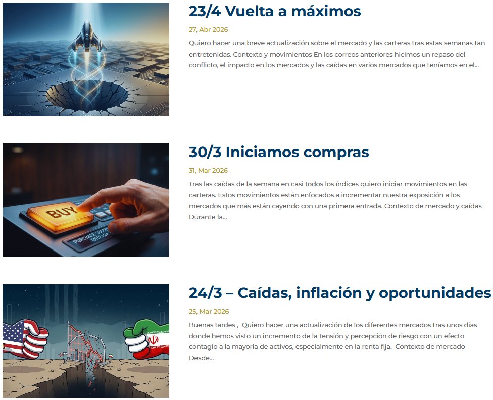 Correos de seguimiento Astralis